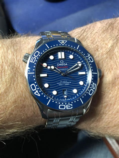 omega seamaster professional blue|Omega Seamaster Professional 300m blue.